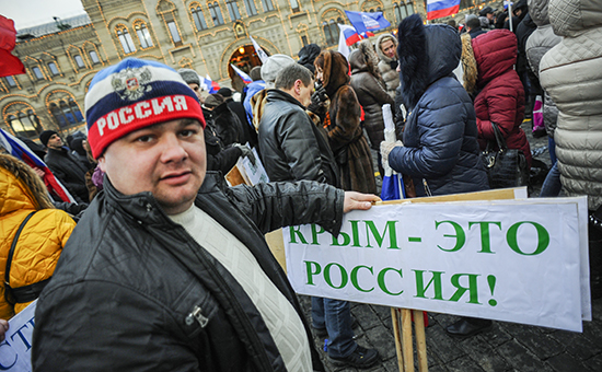 СМИ сообщили о подготовке митинга в Москве ко дню присоединения Крыма