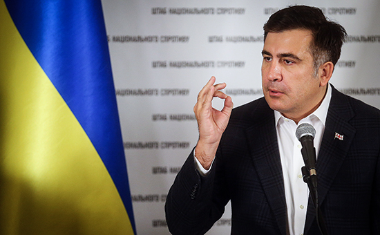 Кабмин Украины предложил назначить Саакашвили одесским губернатором