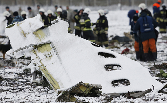 Опубликовано новое видео крушения Boeing 737 в Ростове-на-Дону